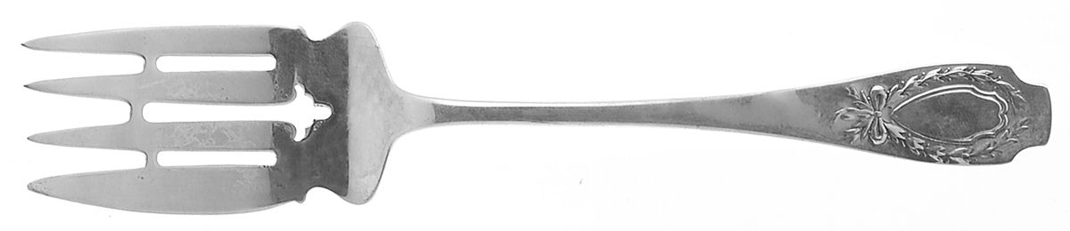 Apollo (Sterling, 1900) Small Solid Cold Meat Serving Fork by Alvin-1