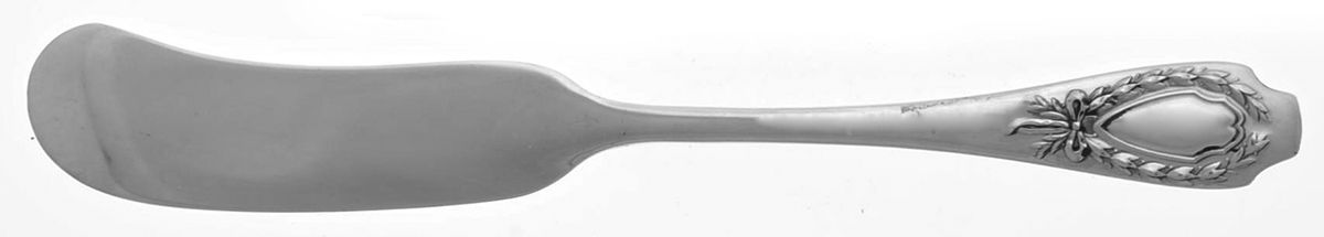 Apollo (Sterling, 1900) Flat Handle Butter Spreader by Alvin-1