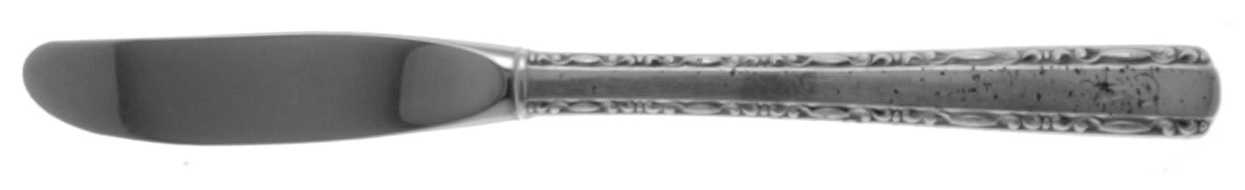 Avila (Sterling, 1969) Modern Hollow Butter Spreader (Stainless) by Alvin-1