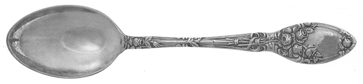 Brides Bouquet (Silverplate, 1908) Demitasse Spoon by Alvin-1