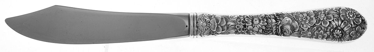 Bridal Bouquet (Sterling, 1932) Hollow Handle Master Butter Knife by Alvin-1