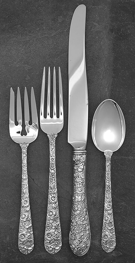 Bridal Bouquet (Sterling, 1932) 32  Piece Estate Set by Alvin-1