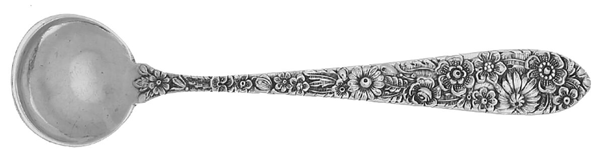 Bridal Bouquet (Sterling, 1932) Individual Salt Spoon by Alvin-1