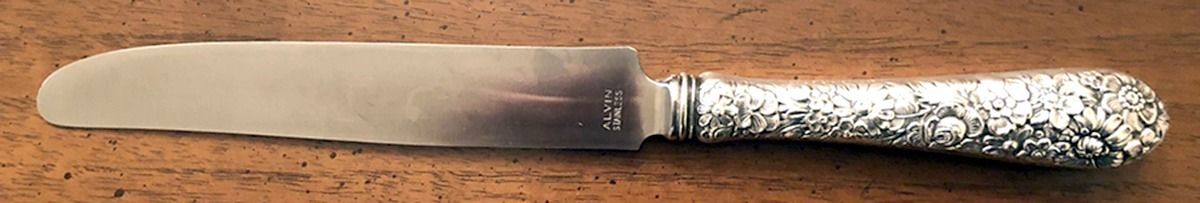 Bridal Bouquet (Sterling, 1932) New French Hollow Knife by Alvin-1