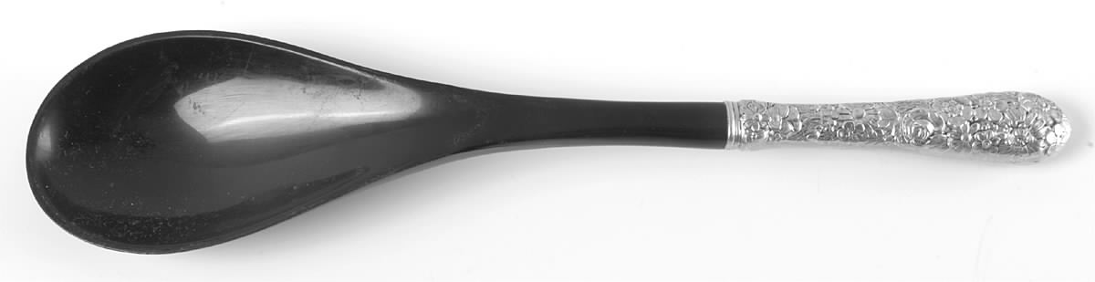 Bridal Bouquet (Sterling, 1932) Salad Serving Spoon with Plastic Bowl by Alvin-1