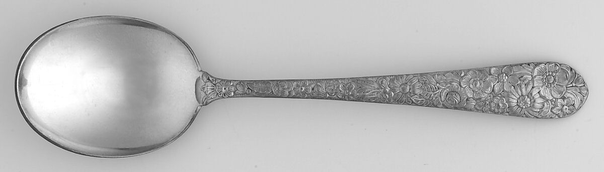 Bridal Bouquet (Sterling, 1932) Round Bowl Soup Spoon (Bouillon) by Alvin-1