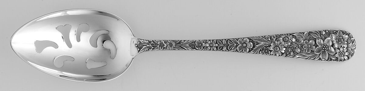 Bridal Bouquet (Sterling, 1932) Pierced Tablespoon (Serving Spoon) HC by Alvin-1