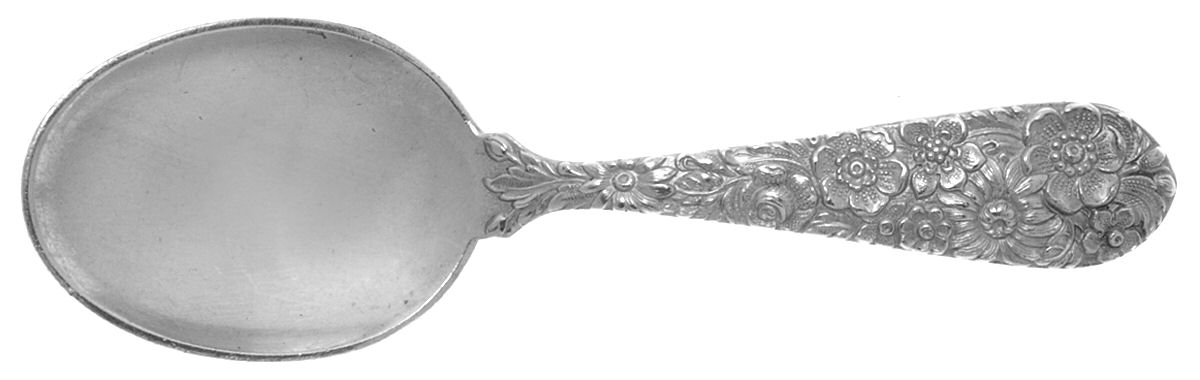 Bridal Bouquet (Sterling, 1932) Straight Handle Baby Spoon by Alvin-1