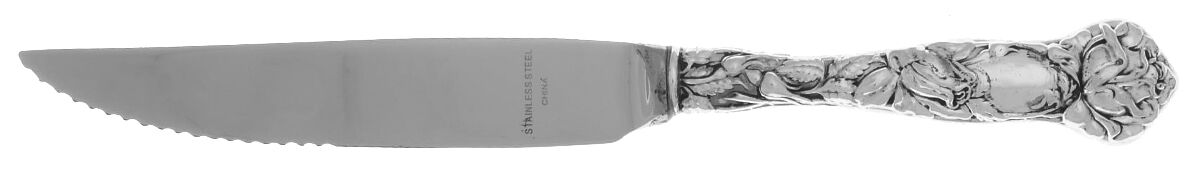 Bridal Rose (Sterling, 1903) Steak Knife Individual Hollow, Serrate HC by Alvin-1