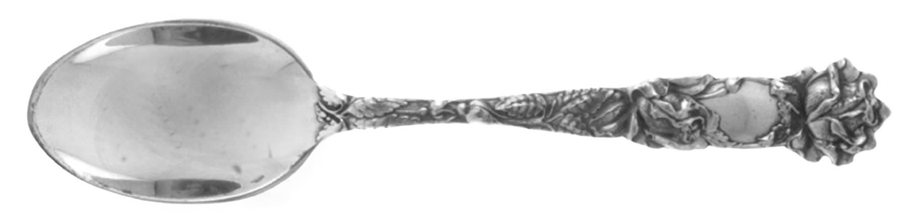 Bridal Rose (Sterling, 1903) Demitasse Spoon by Alvin-1