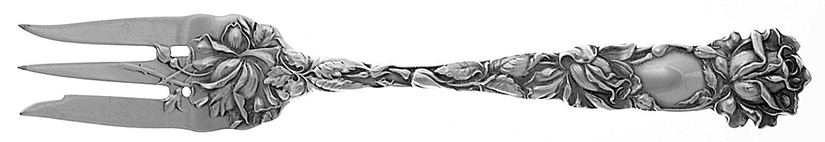 Bridal Rose (Sterling, 1903) Individual Pie Fork by Alvin-1