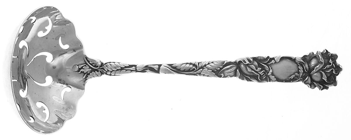 Bridal Rose (Sterling, 1903) Large Sugar Sifter by Alvin-1