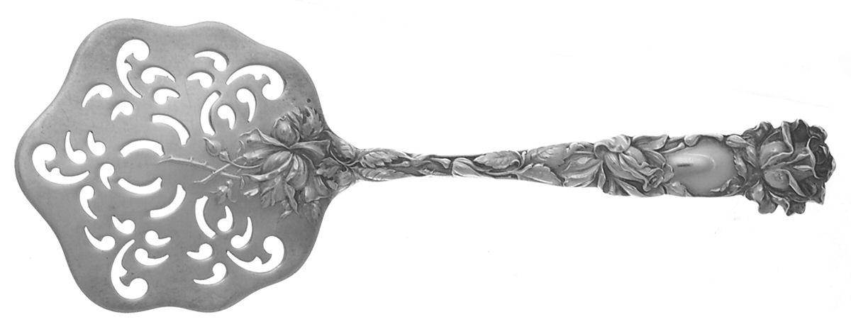 Bridal Rose (Sterling, 1903) Large Cucumber Server by Alvin-1