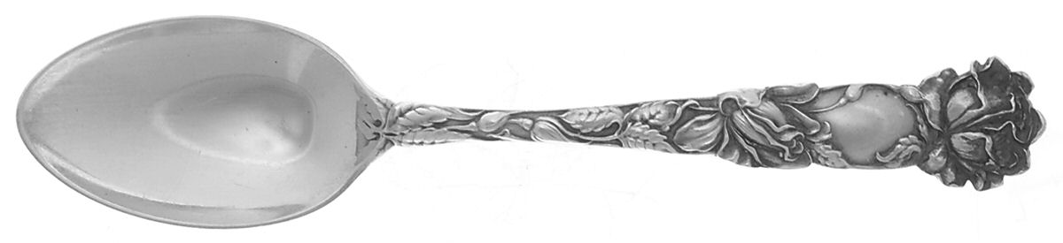 Bridal Rose (Sterling, 1903) Five O'Clock Teaspoon by Alvin-1
