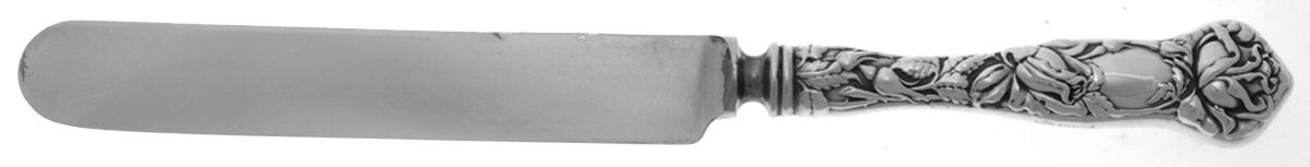 Bridal Rose (Sterling, 1903) Blunt Hollow Knife with Bolster by Alvin-1