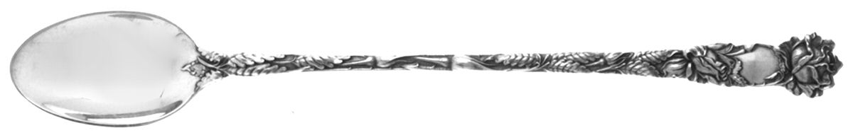 Bridal Rose (Sterling, 1903) Iced Tea Spoon by Alvin-1