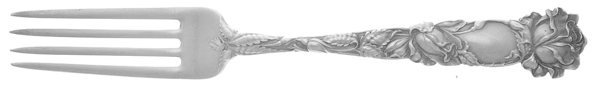 Bridal Rose (Sterling, 1903) Solid Youth Tea Fork by Alvin-1