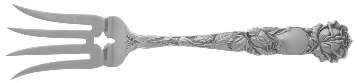 Bridal Rose (Sterling, 1903) Small Chipped Beef Fork by Alvin-1