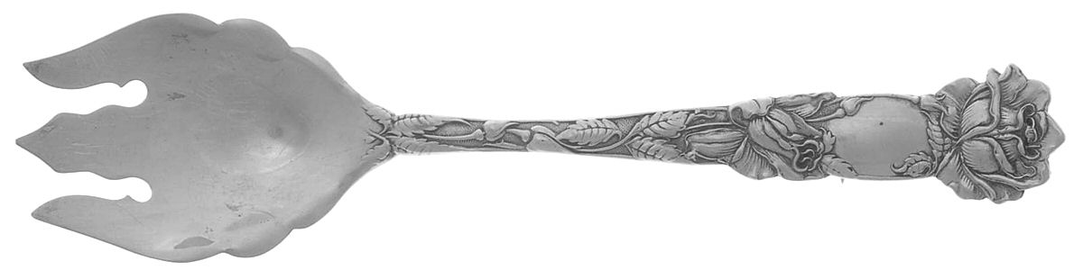 Bridal Rose (Sterling, 1903) Ice Cream Fork by Alvin-1