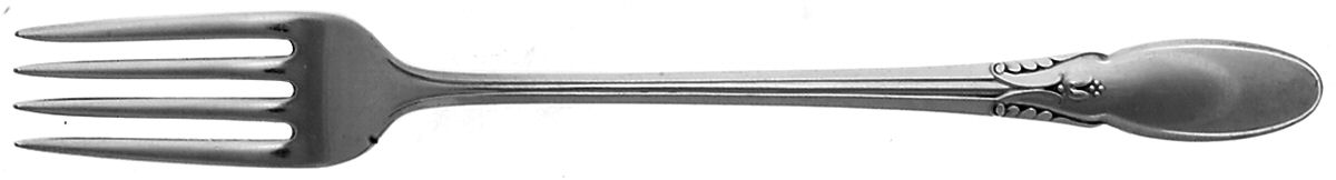 Cameo (Silverplate, 1935) Grille Fork (Viande) by Alvin-1