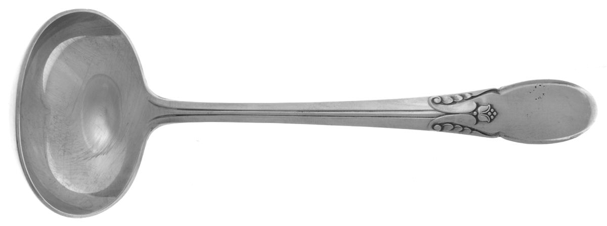 Cameo (Silverplate, 1935) Solid Gravy Ladle by Alvin-1