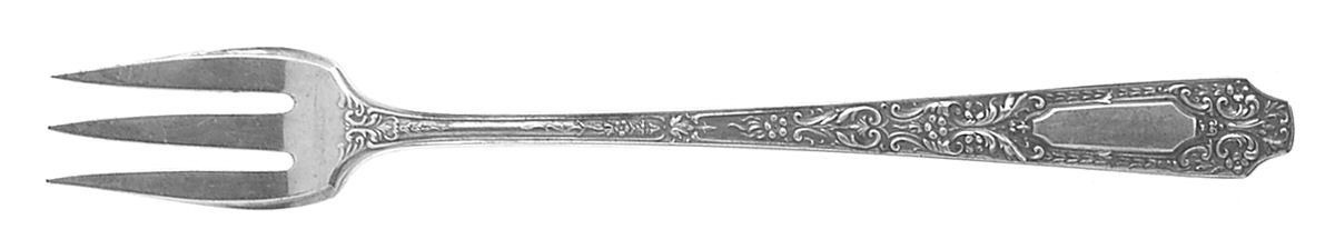 Cellini (Sterling, 1929, No Monograms) Cocktail/Seafood Fork by Alvin-1