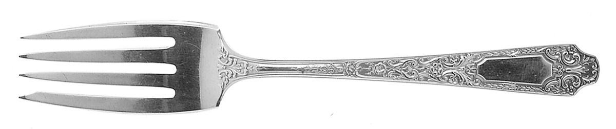 Cellini (Sterling, 1929, No Monograms) Individual Salad Fork by Alvin-1