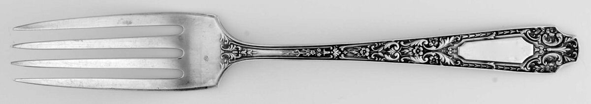 Cellini (Sterling, 1929, No Monograms) Fork by Alvin-1