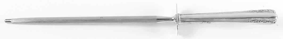 Chapel Bells (Sterling, 1939) Large Steel Rod Knife Sharpener by Alvin-1