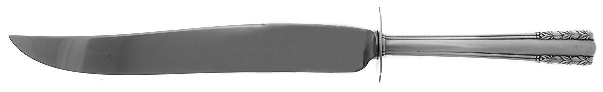 Chapel Bells (Sterling, 1939) Large Stainless Blade Roast Carving Knife by Alvin-1