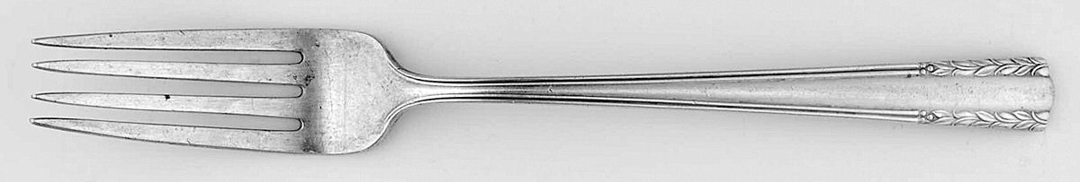 Chapel Bells (Sterling, 1939) Solid Youth Tea Fork by Alvin-1