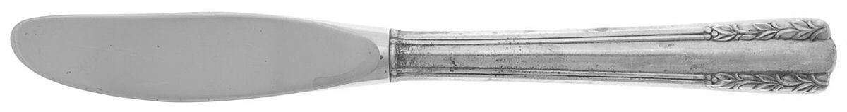 Chapel Bells (Sterling, 1939) Modern Hollow Butter Spreader (Stainless) by Alvin-1