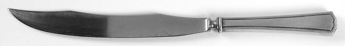 Chippendale-New (Sterling, 1920) Large Stainless Blade Roast Carving Knife by Alvin-1