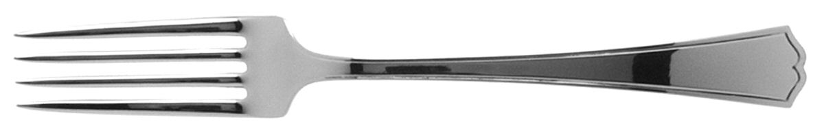 Chippendale-New (Sterling, 1920) Fork by Alvin-1