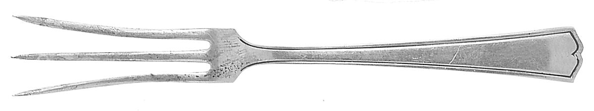 Chippendale-New (Sterling, 1920) Lemon Fork by Alvin-1