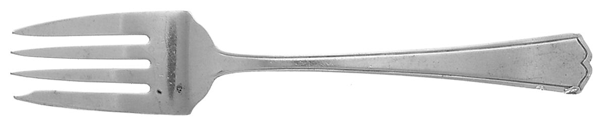 Chippendale-New (Sterling, 1920) Individual Salad Fork by Alvin-1
