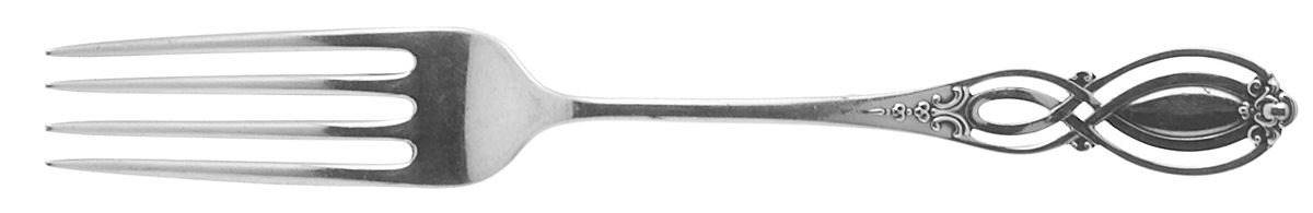 Chippendale-Old (Sterling, 1900) Fork by Alvin-1