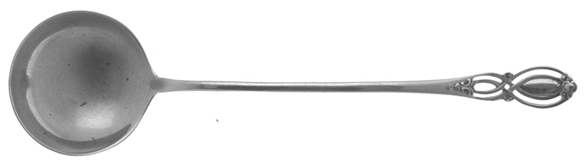 Chippendale-Old (Sterling, 1900) Large Chocolate Spoon by Alvin-1
