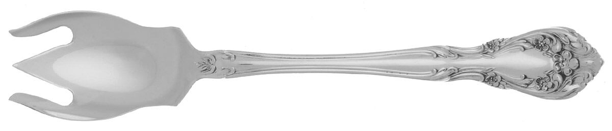Chateau Rose (Sterling, 1940, No Monograms) Ice Cream Fork HC by Alvin-1