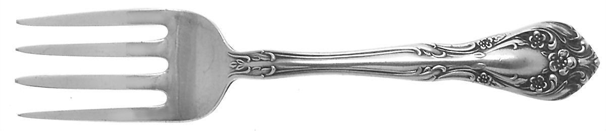 Chateau Rose (Sterling, 1940, No Monograms) Baby Fork by Alvin-1