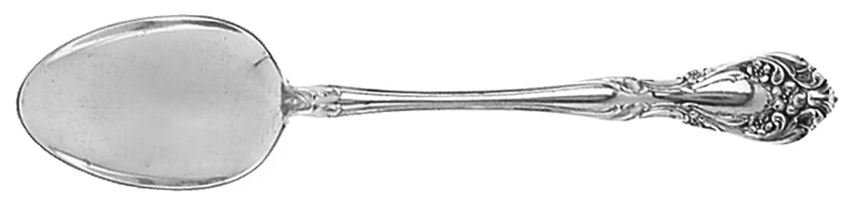 Chateau Rose (Sterling, 1940, No Monograms) Dessert/Oval Soup Spoon by Alvin-1