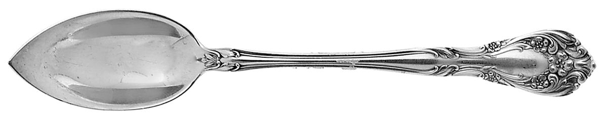 Chateau Rose (Sterling, 1940, No Monograms) Fruit/Orange Spoon by Alvin-1
