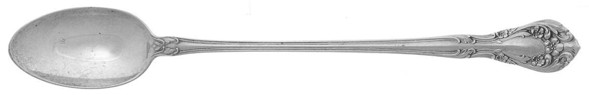 Chateau Rose (Sterling, 1940, No Monograms) Iced Tea Spoon by Alvin-1