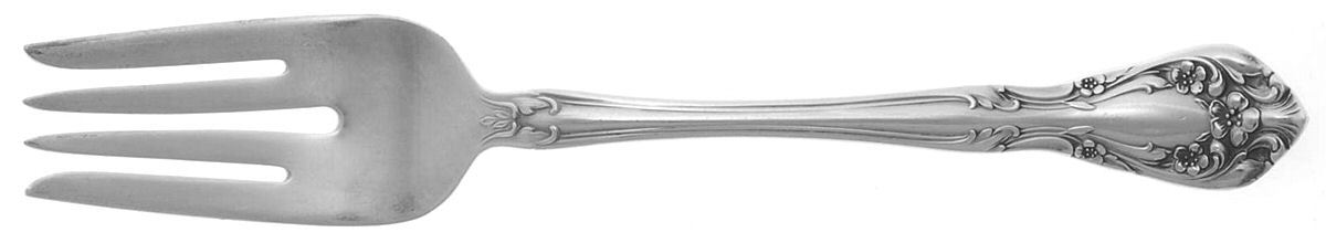 Chateau Rose (Sterling, 1940, No Monograms) Individual Salad Fork by Alvin-1