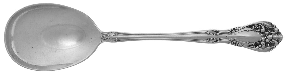 Chateau Rose (Sterling, 1940, No Monograms) Sugar Spoon by Alvin-1