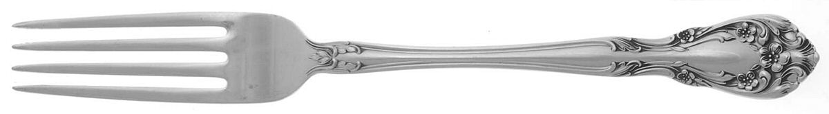 Chateau Rose (Sterling, 1940, No Monograms) Fork by Alvin-1