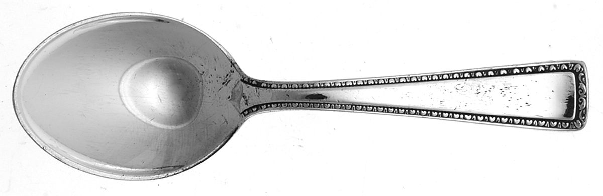 Classic (Silverplate, 1925) Straight Handle Baby Spoon by Alvin-1