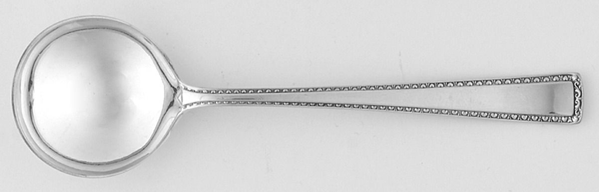 Classic (Silverplate, 1925) Round Bowl Soup Spoon (Bouillon) by Alvin-1