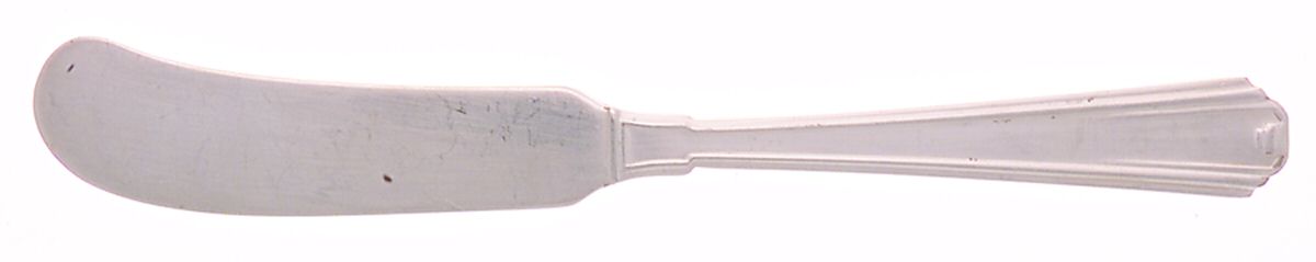 Dawn (Silverplate, 1929) Flat Handle Butter Spreader by Alvin-1