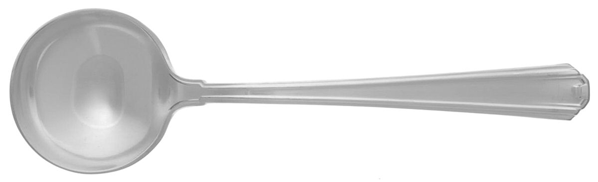 Dawn (Silverplate, 1929) Round Bowl Soup Spoon (Bouillon) by Alvin-1